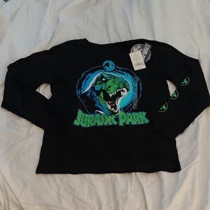 Kids Black Long Sleeve Tee